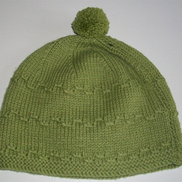 TODDLER ORGANIC KNIT HAT Merino Wool NEW Hand Mde - Picture 6 of 6